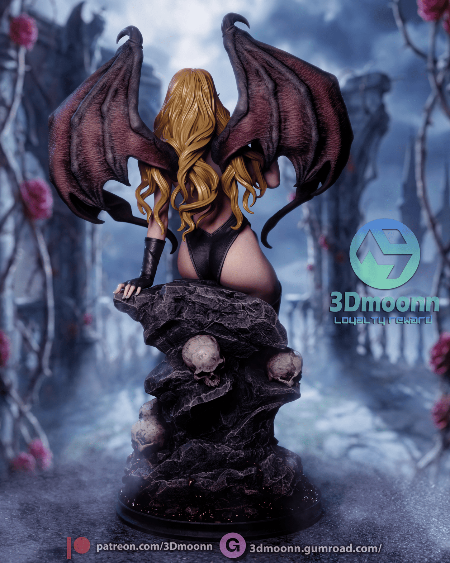 Draculina - 3DMoonn - Dark Forge Arts
