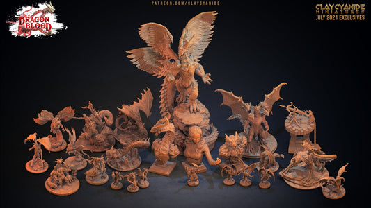 Dragon Blood - ClayCyanide - Dark Forge Arts
