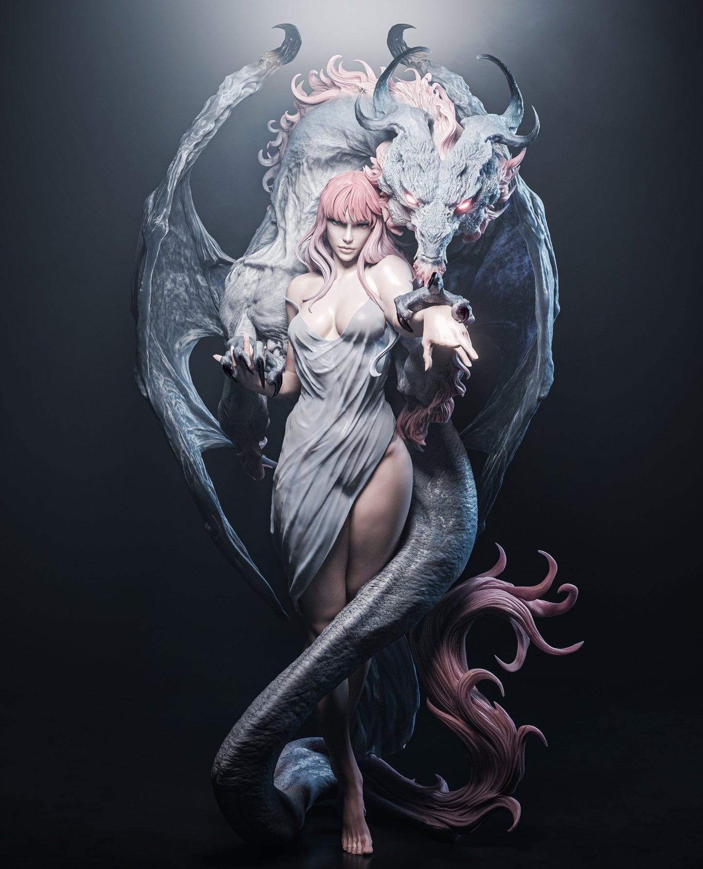 Dragon Lady - CA 3D Studios - Dark Forge Arts