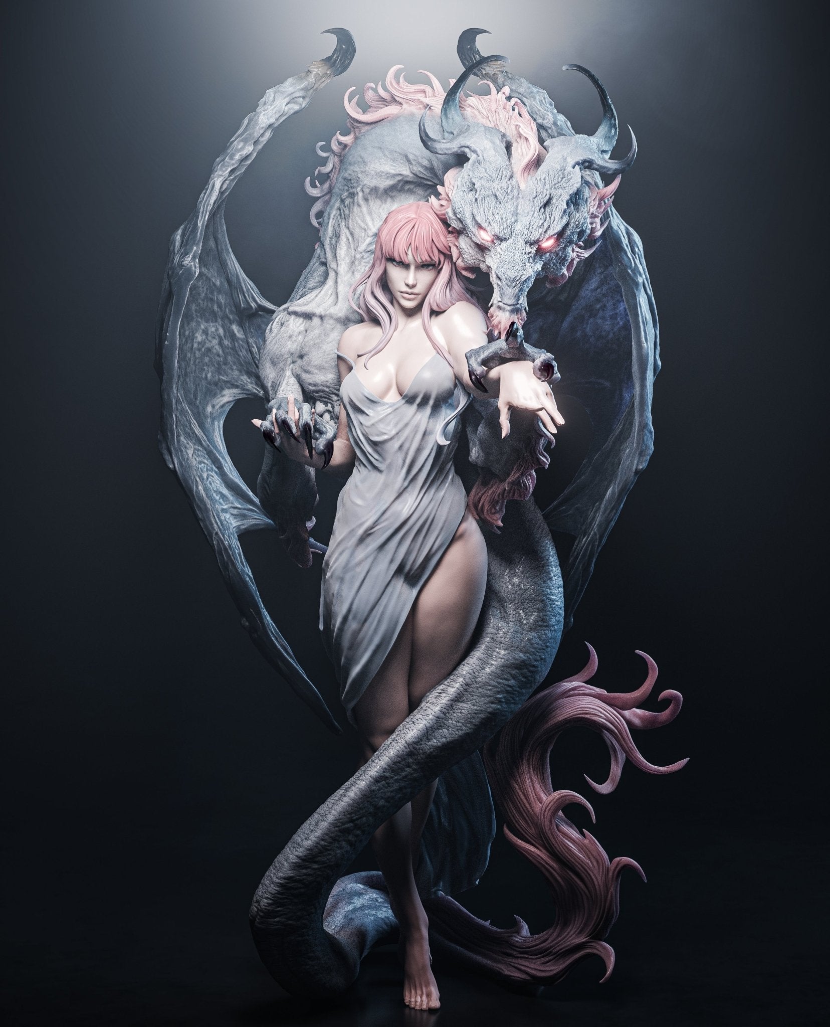 Dragon Lady - CA 3D Studios - Dark Forge Arts