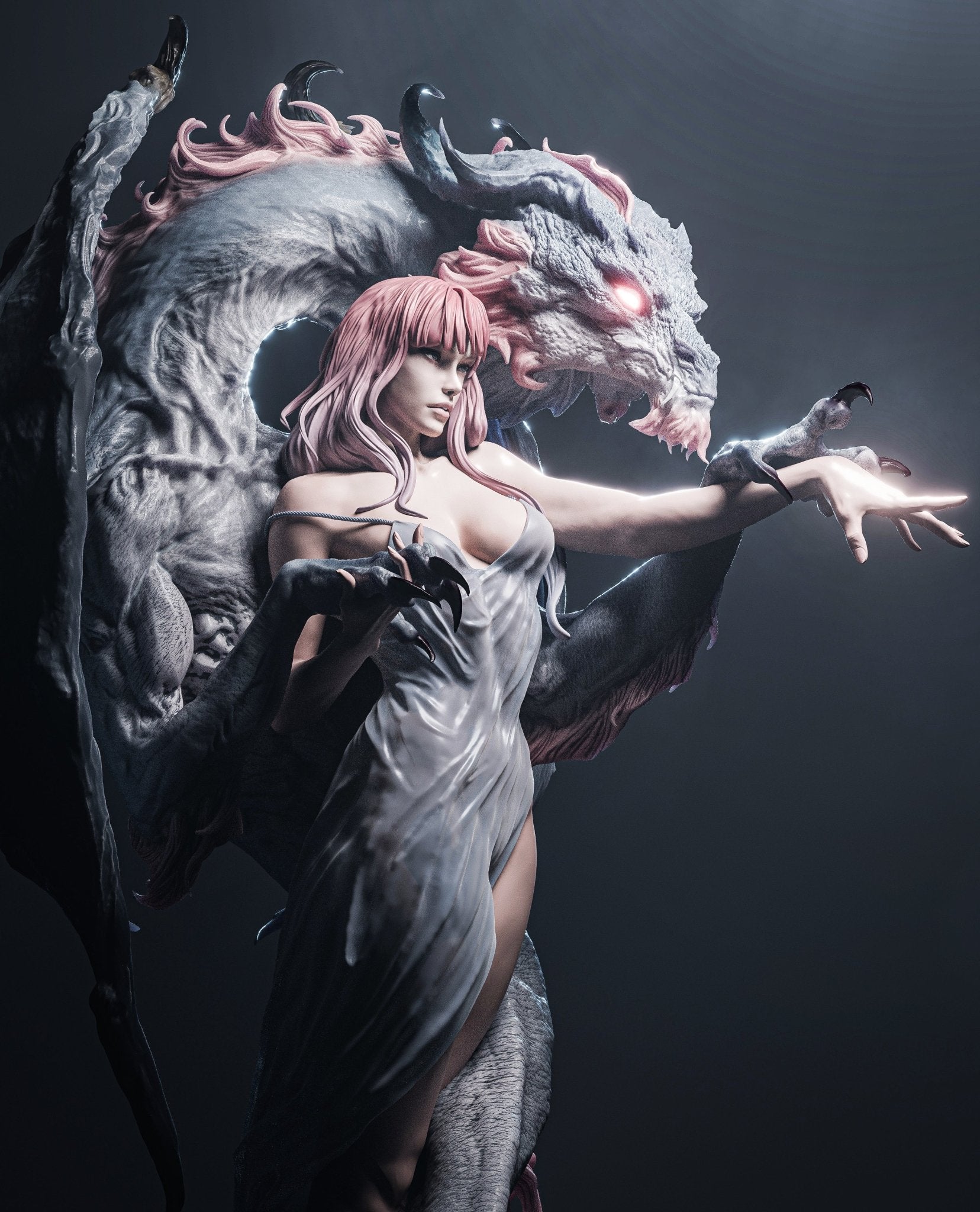 Dragon Lady - CA 3D Studios - Dark Forge Arts