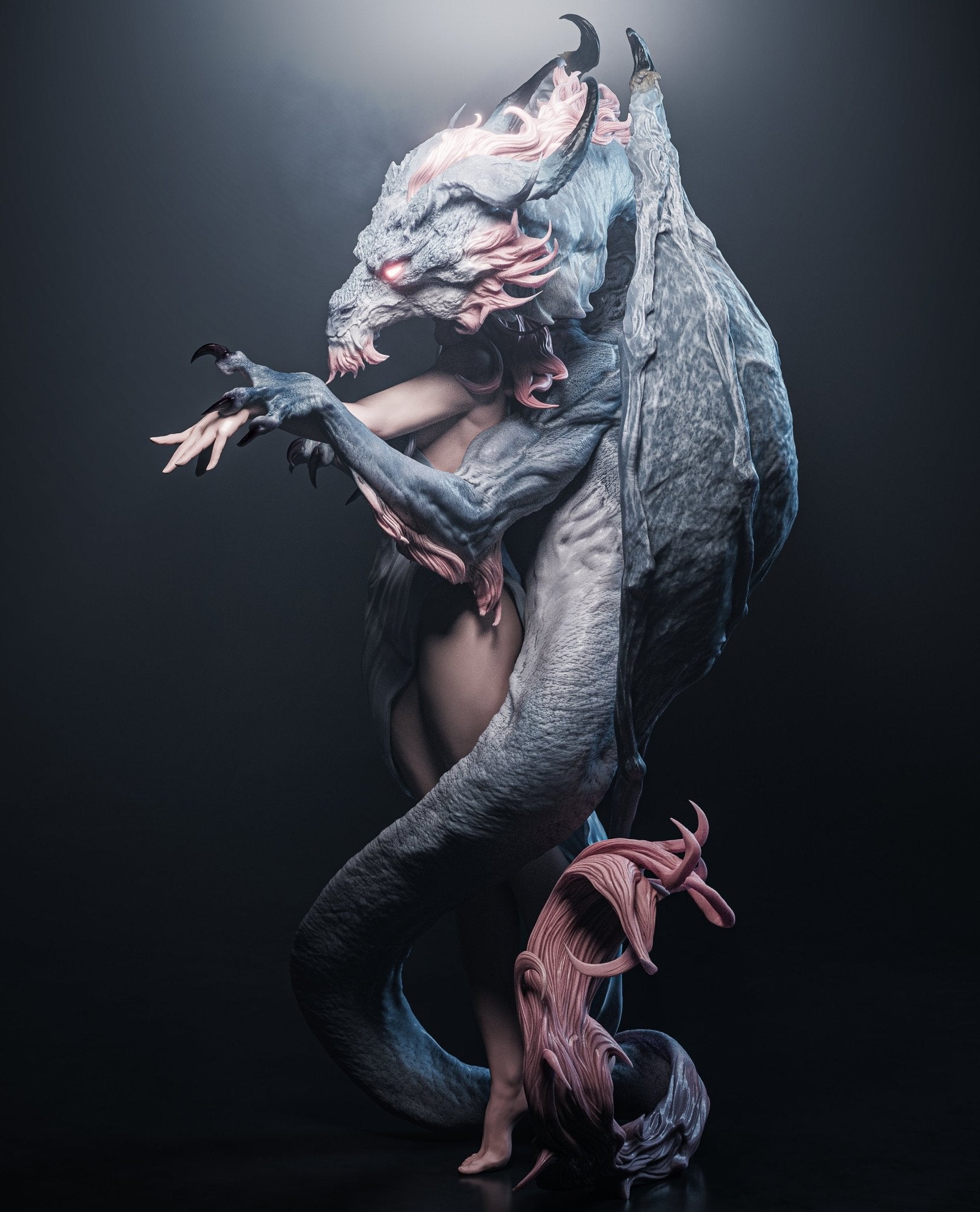 Dragon Lady - CA 3D Studios - Dark Forge Arts