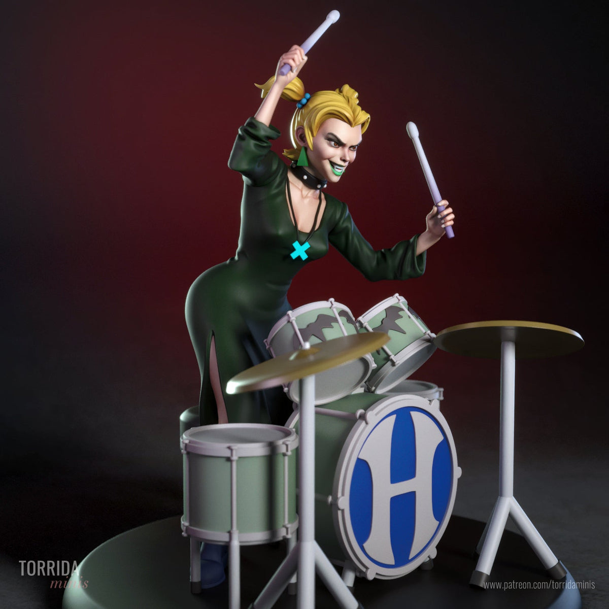 Dusk (Hex Girls) - Torrida Minis - Dark Forge Arts