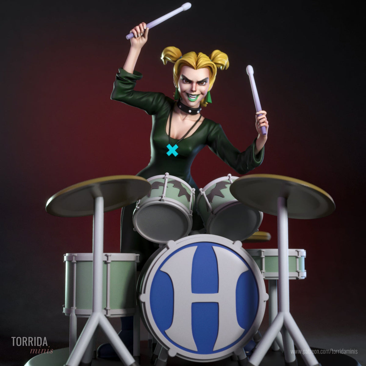 Dusk (Hex Girls) - Torrida Minis - Dark Forge Arts