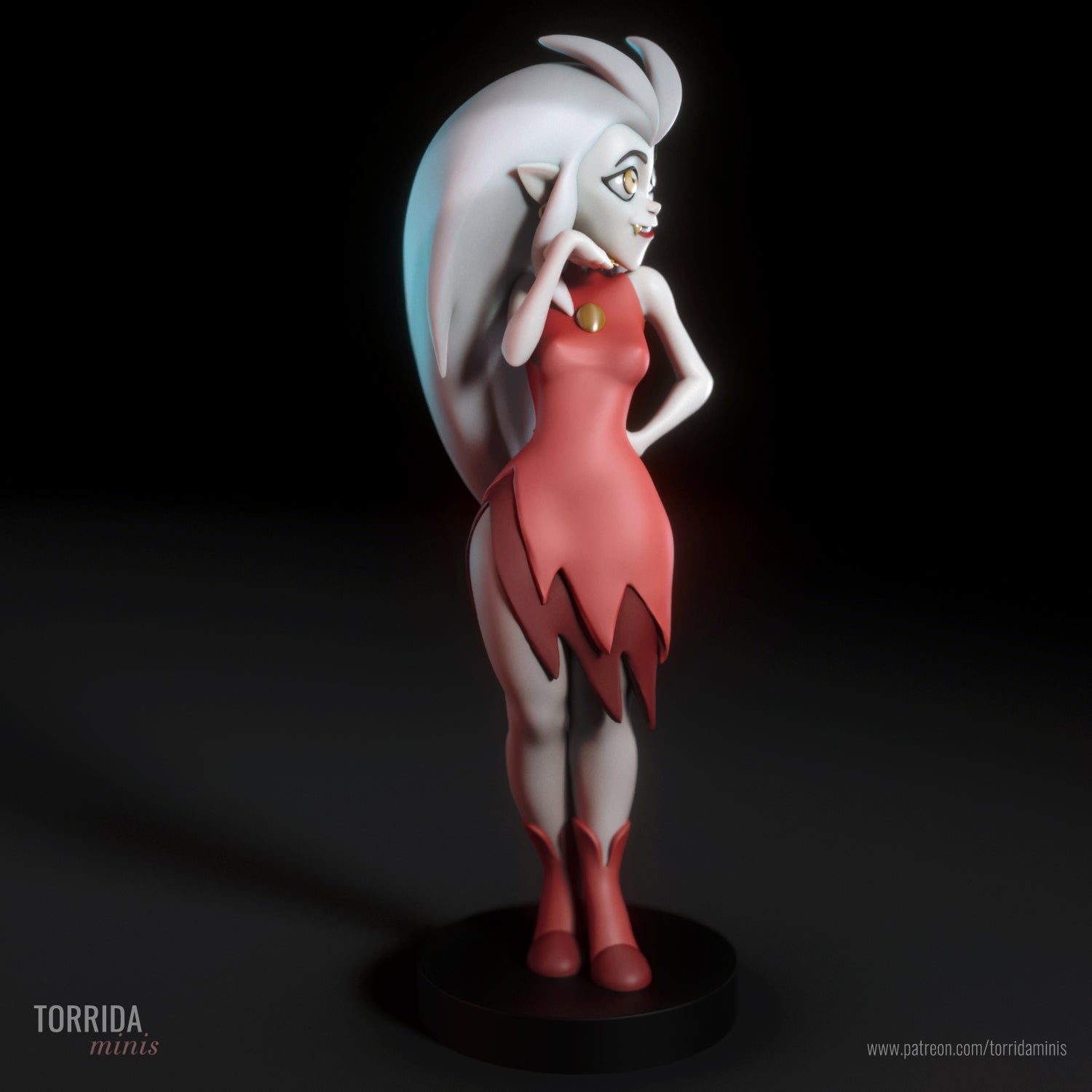 Eda - Torrida Minis - Dark Forge Arts
