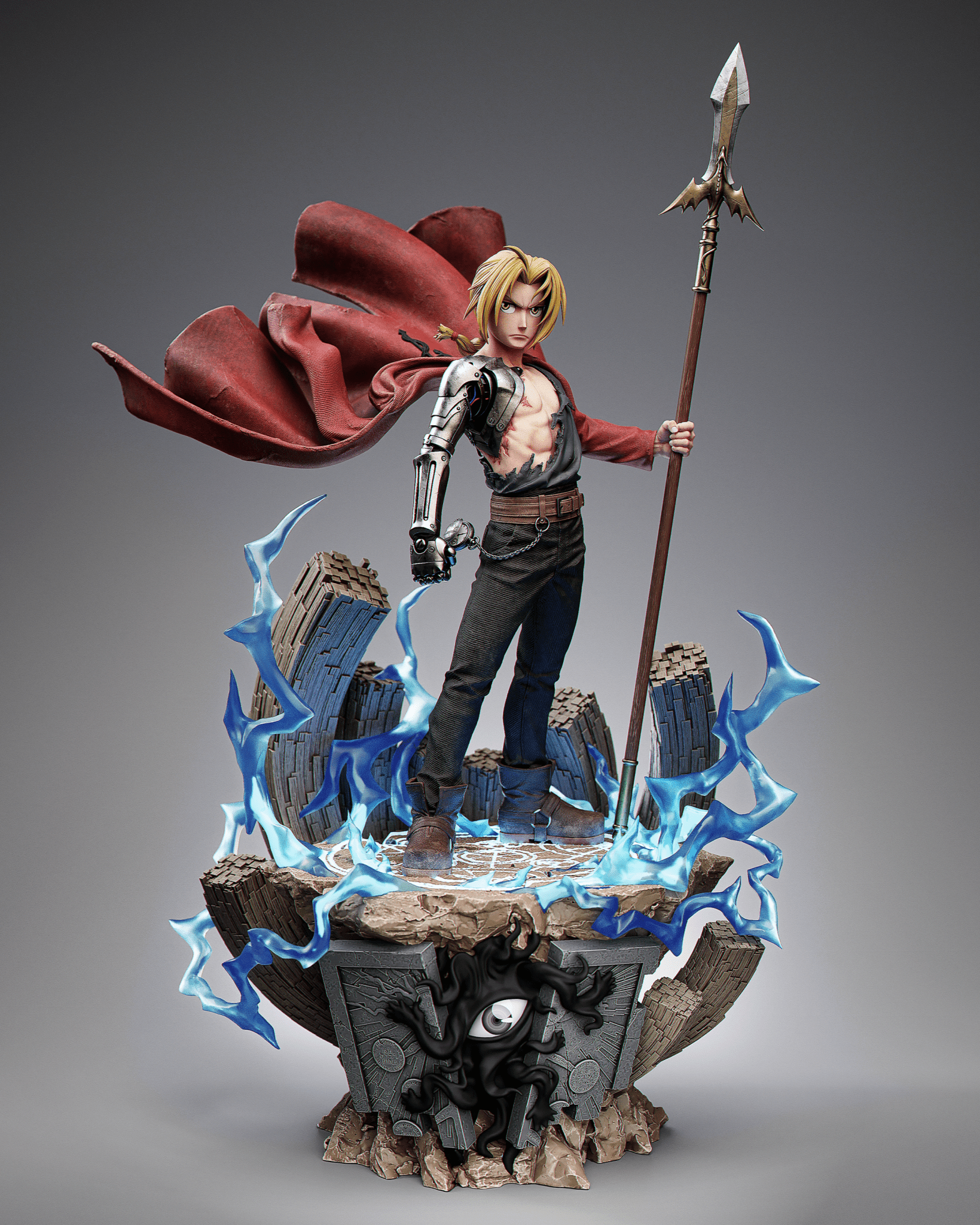 Edward Elric - CA 3D Studios - Dark Forge Arts