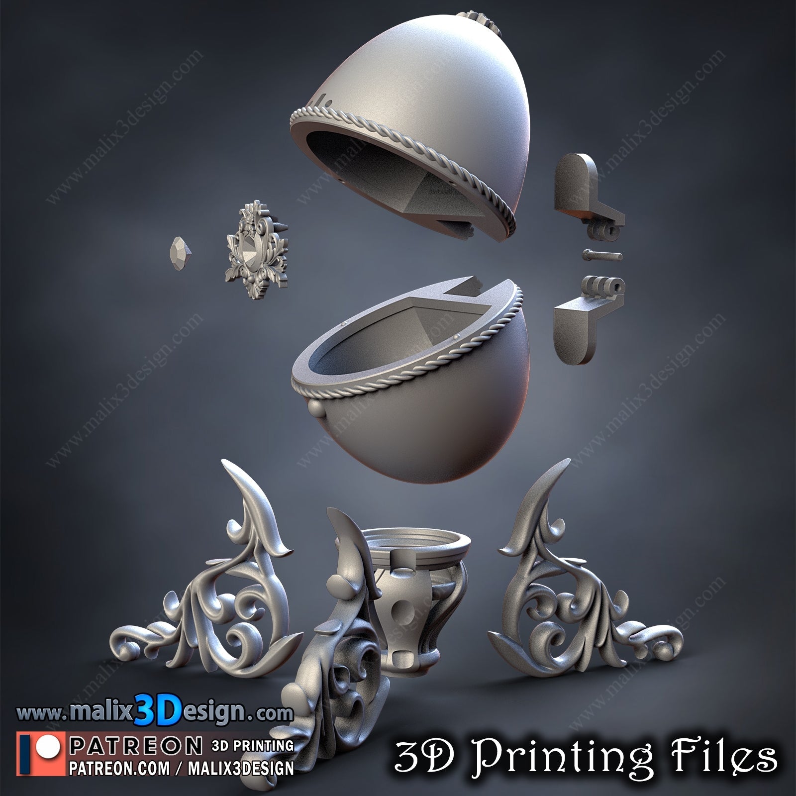 Eggs - Sanix3D - Dark Forge Arts