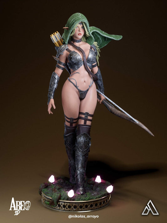 Elaria Shadownleaf - Abe3D - Dark Forge Arts
