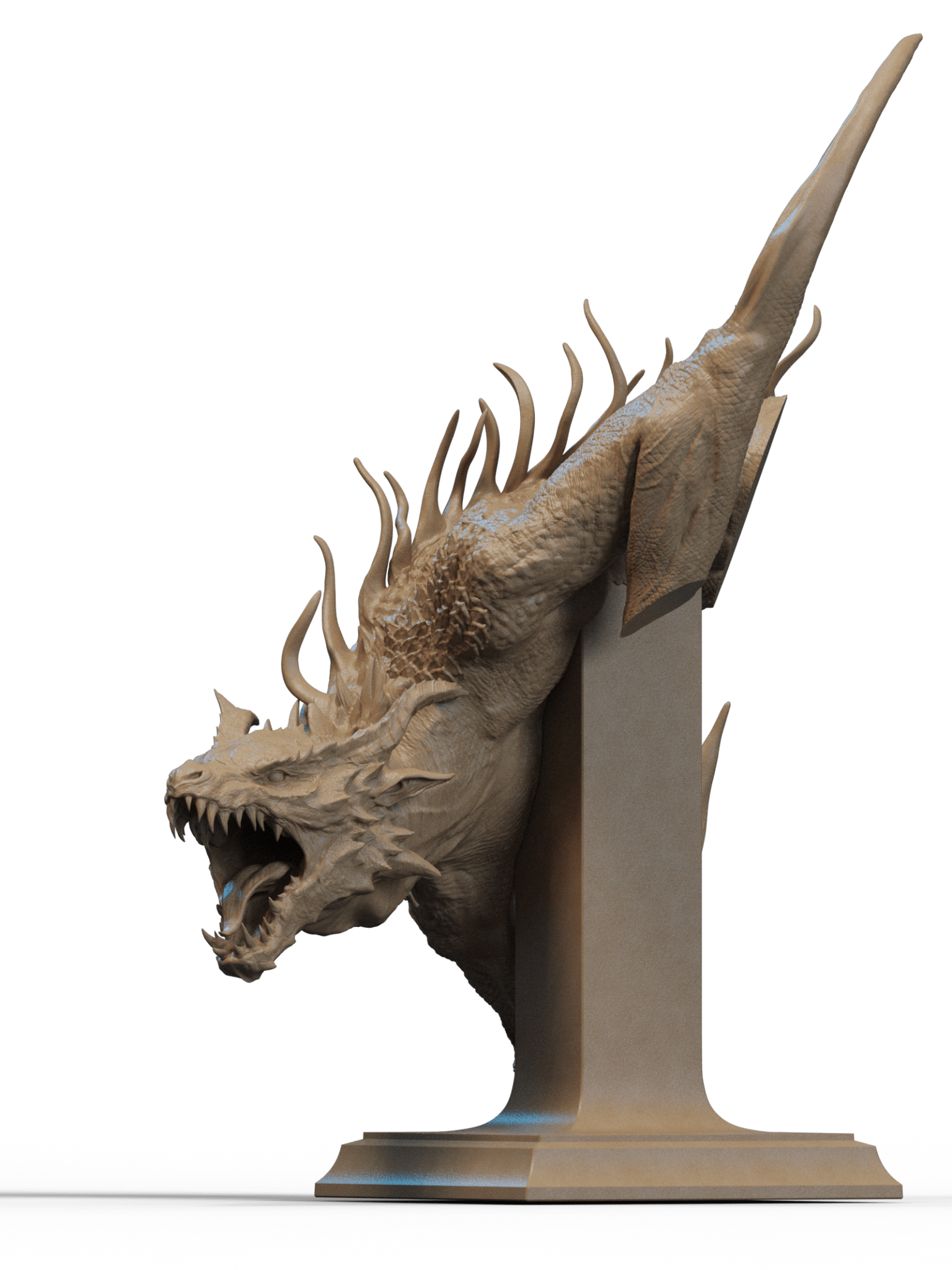 Elegy of the Wyrm - CA 3D Studios - Dark Forge Arts