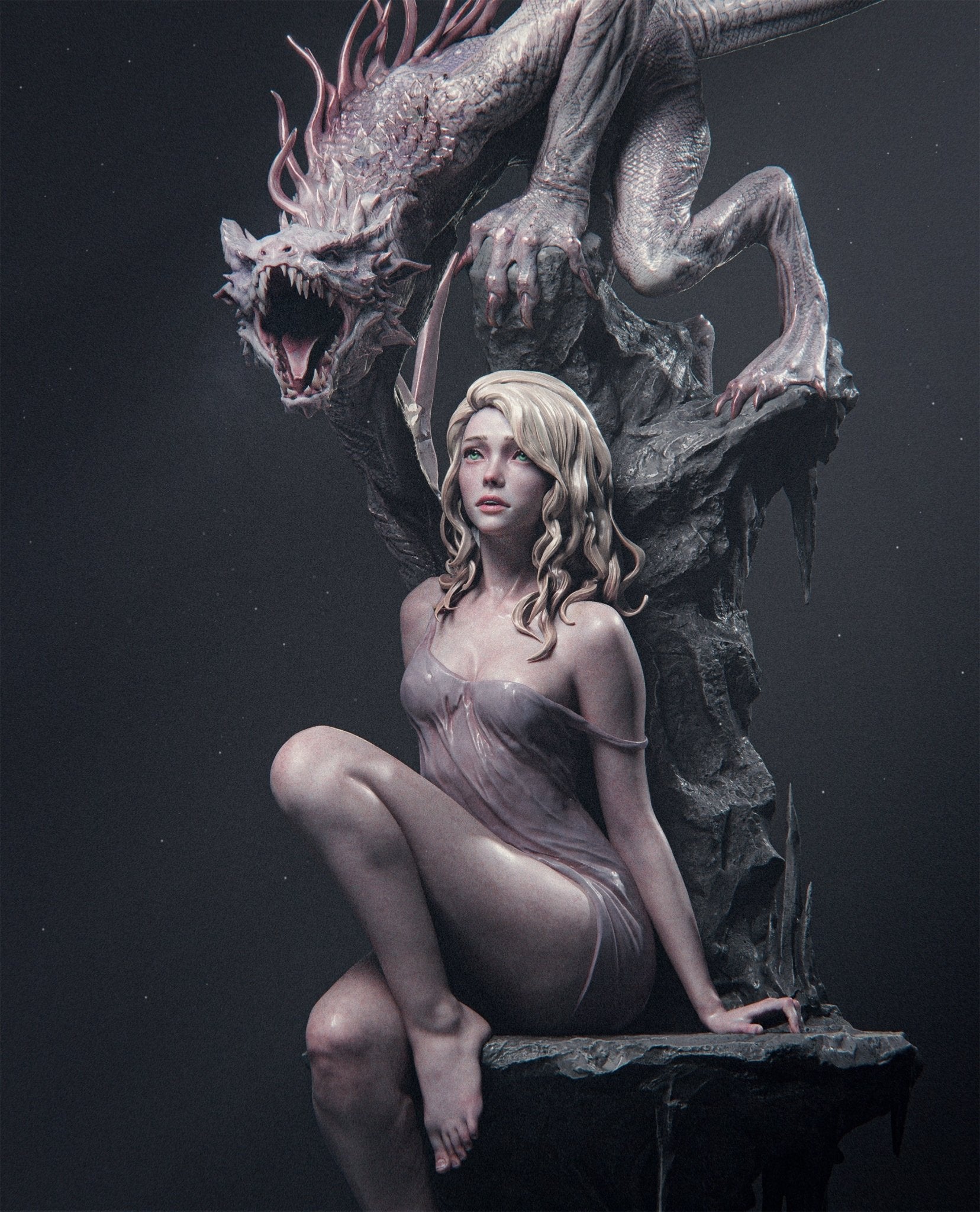 Elegy of the Wyrm - CA 3D Studios - Dark Forge Arts