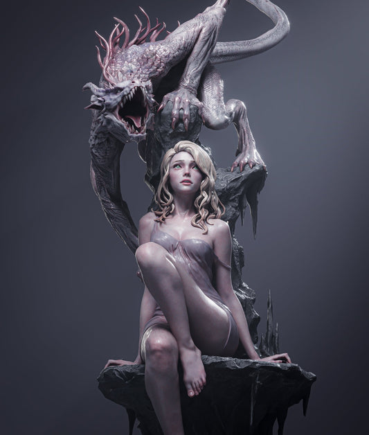 Elegy of the Wyrm - CA 3D Studios - Dark Forge Arts