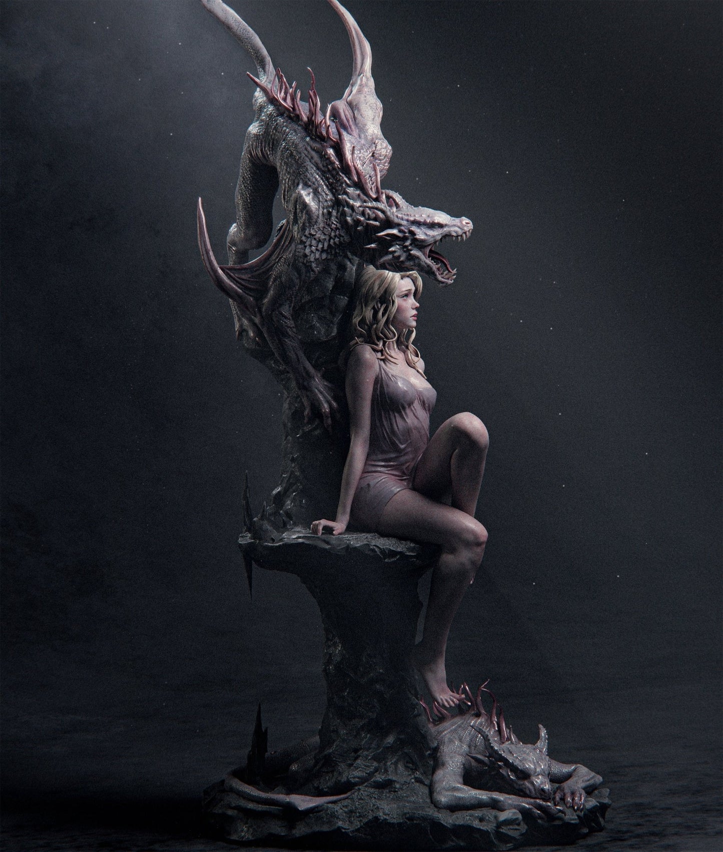 Elegy of the Wyrm - CA 3D Studios - Dark Forge Arts