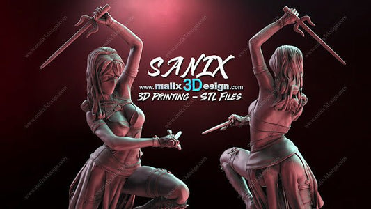 Elektra - Sanix3D - Dark Forge Arts