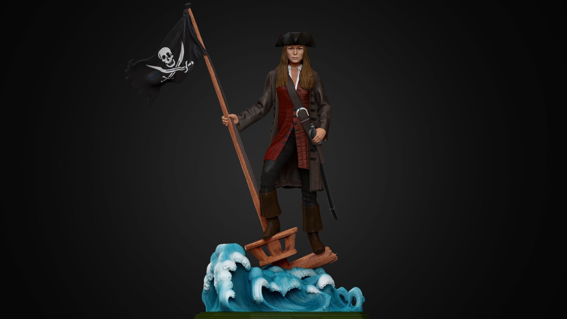 Elizabeth Swan - Artifex3D - Dark Forge Arts