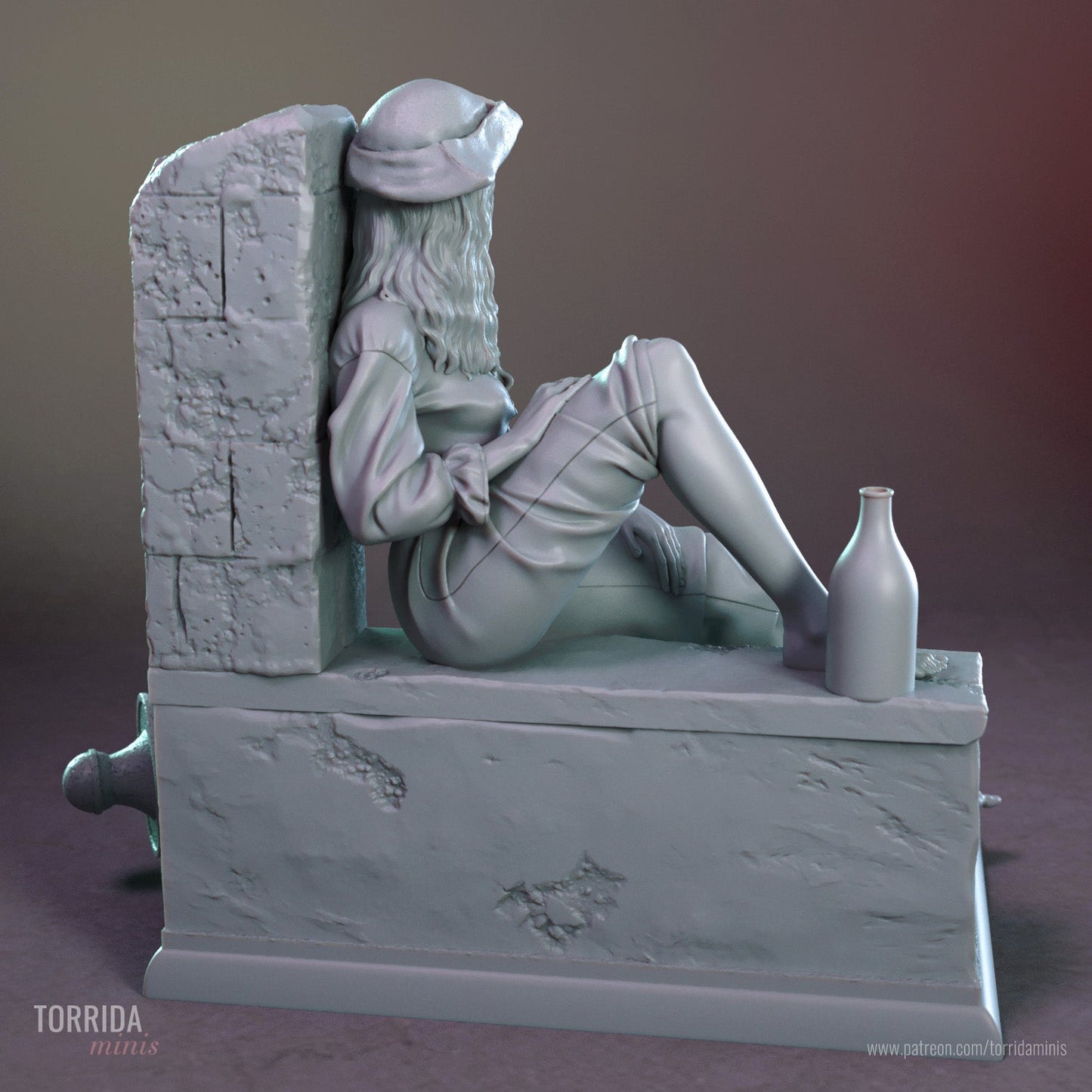 Elizabeth Swann - Torrida Minis - Dark Forge Arts