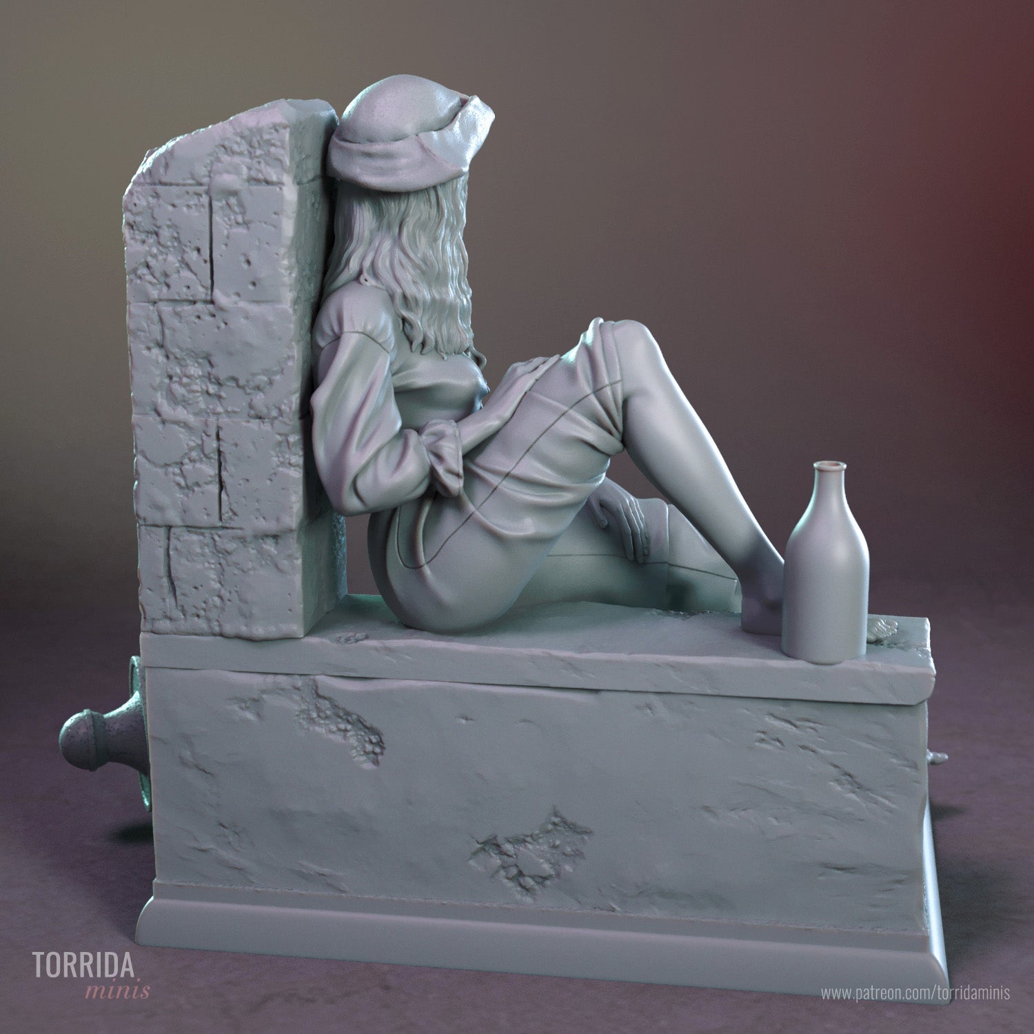 Elizabeth Swann - Torrida Minis - Dark Forge Arts