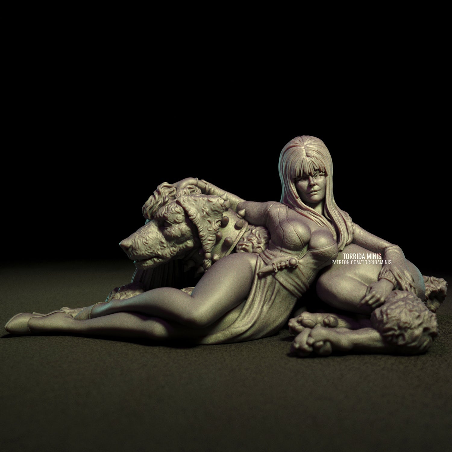 Elvira - Torrida Minis - Dark Forge Arts