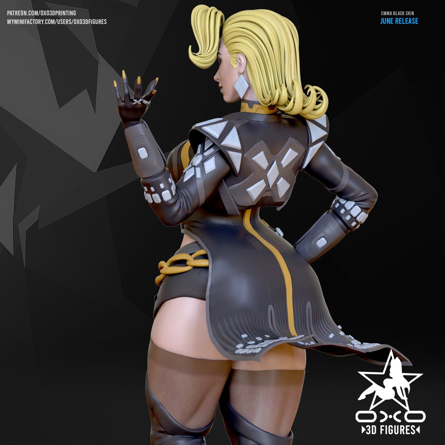 Emma Frost - OXO3D - Dark Forge Arts