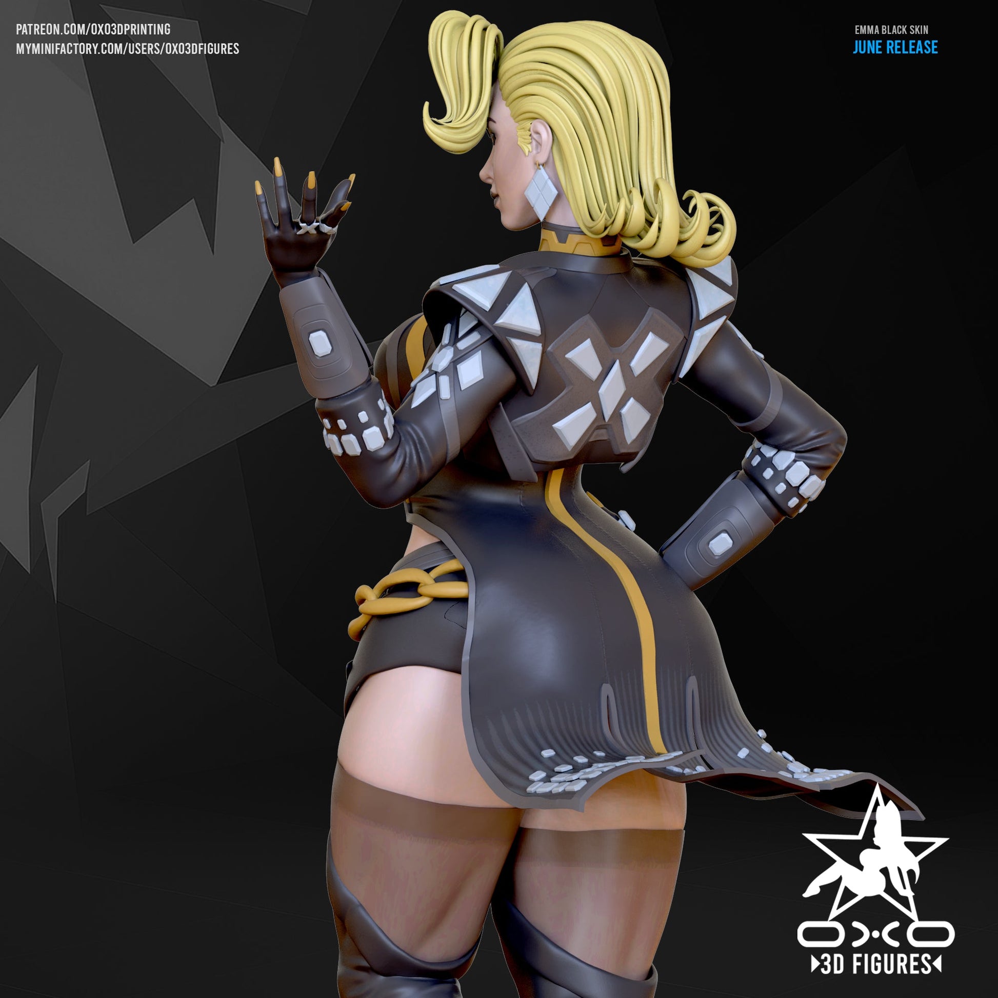 Emma Frost - OXO3D - Dark Forge Arts
