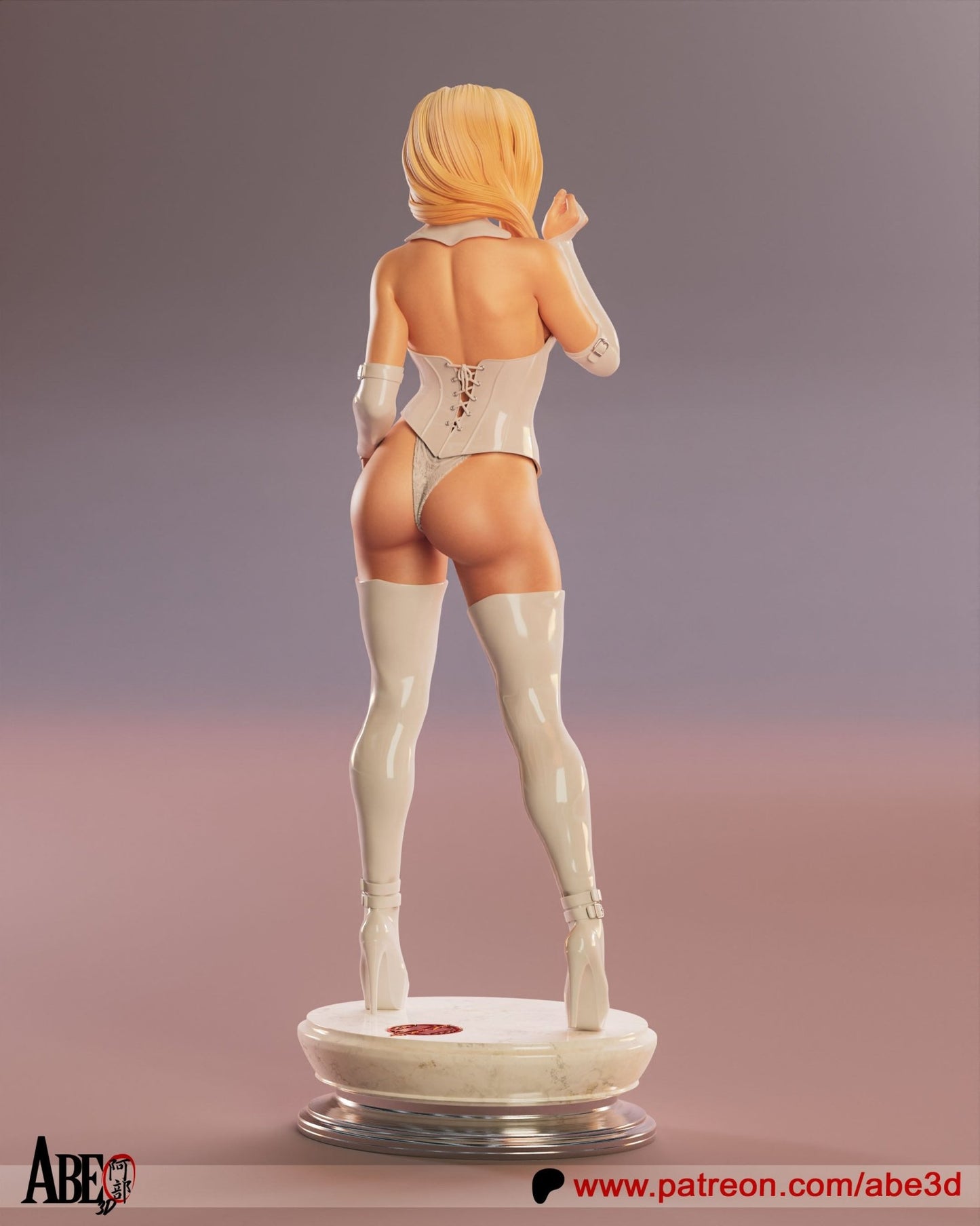 Emma Frost White Queen - Abe3D - Dark Forge Arts