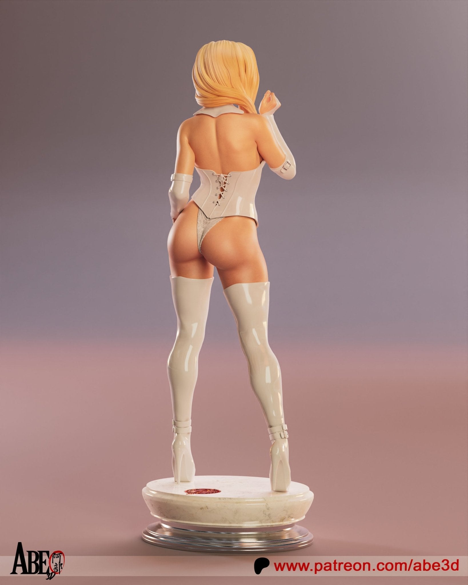 Emma Frost White Queen - Abe3D - Dark Forge Arts