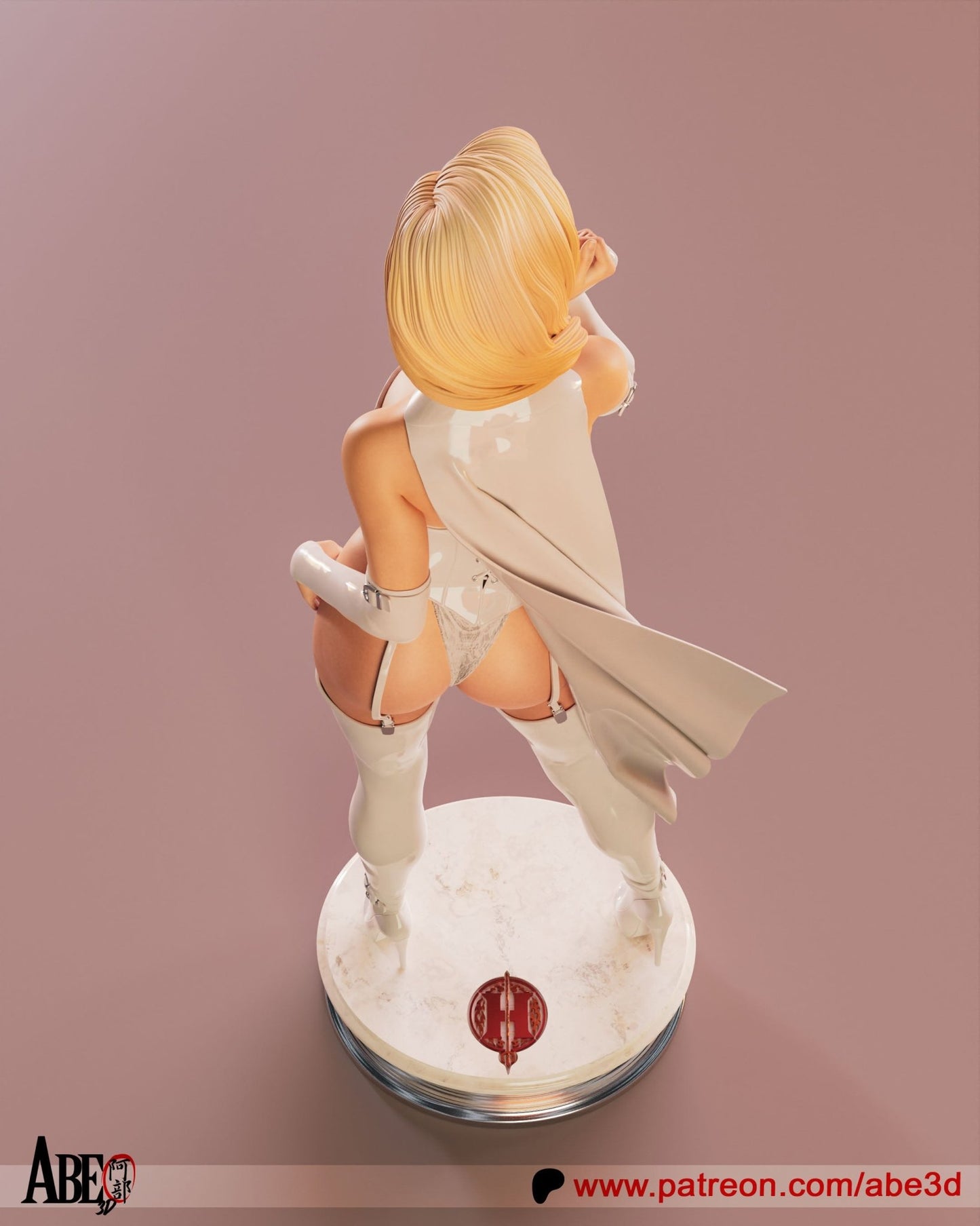 Emma Frost White Queen - Abe3D - Dark Forge Arts