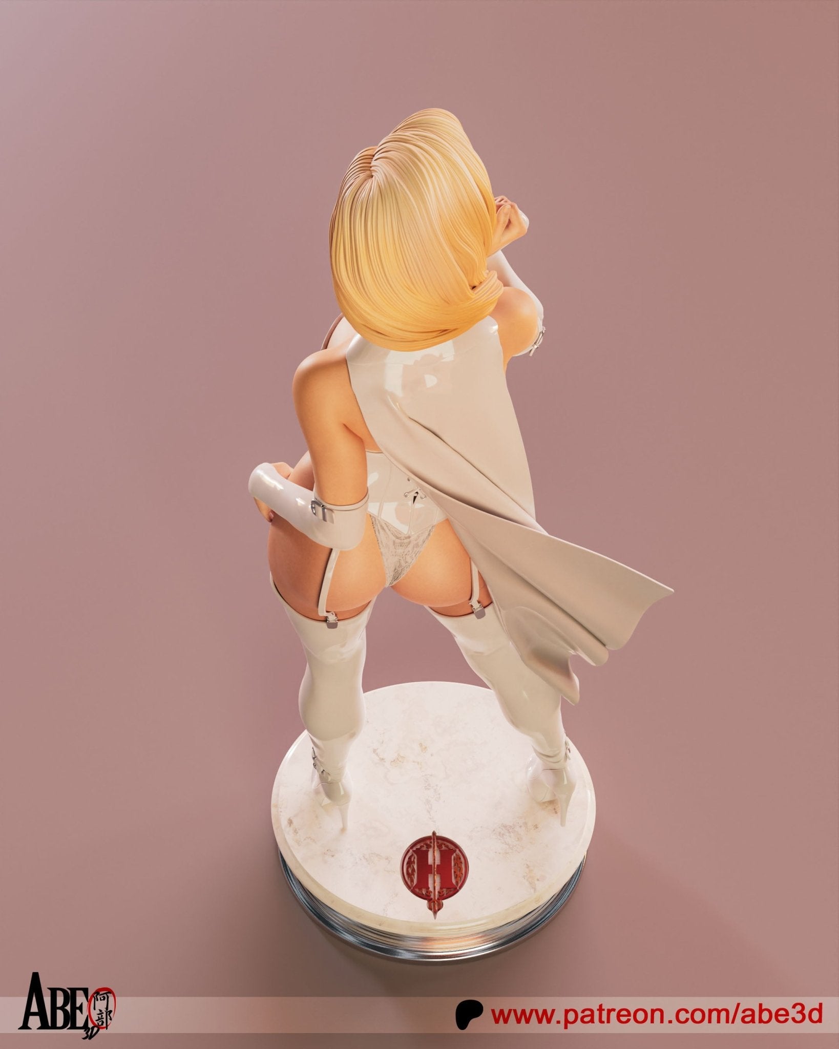 Emma Frost White Queen - Abe3D - Dark Forge Arts