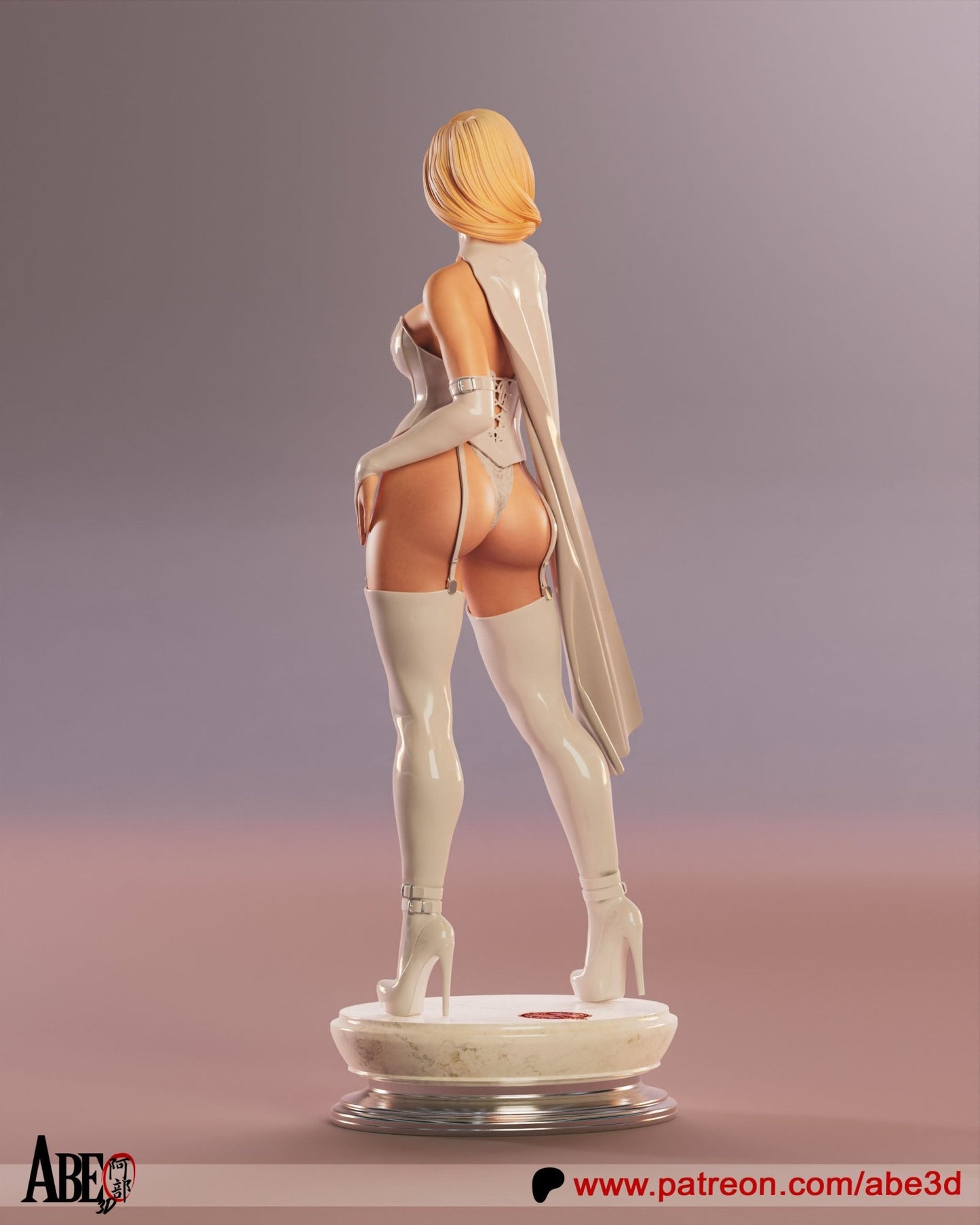 Emma Frost White Queen - Abe3D - Dark Forge Arts