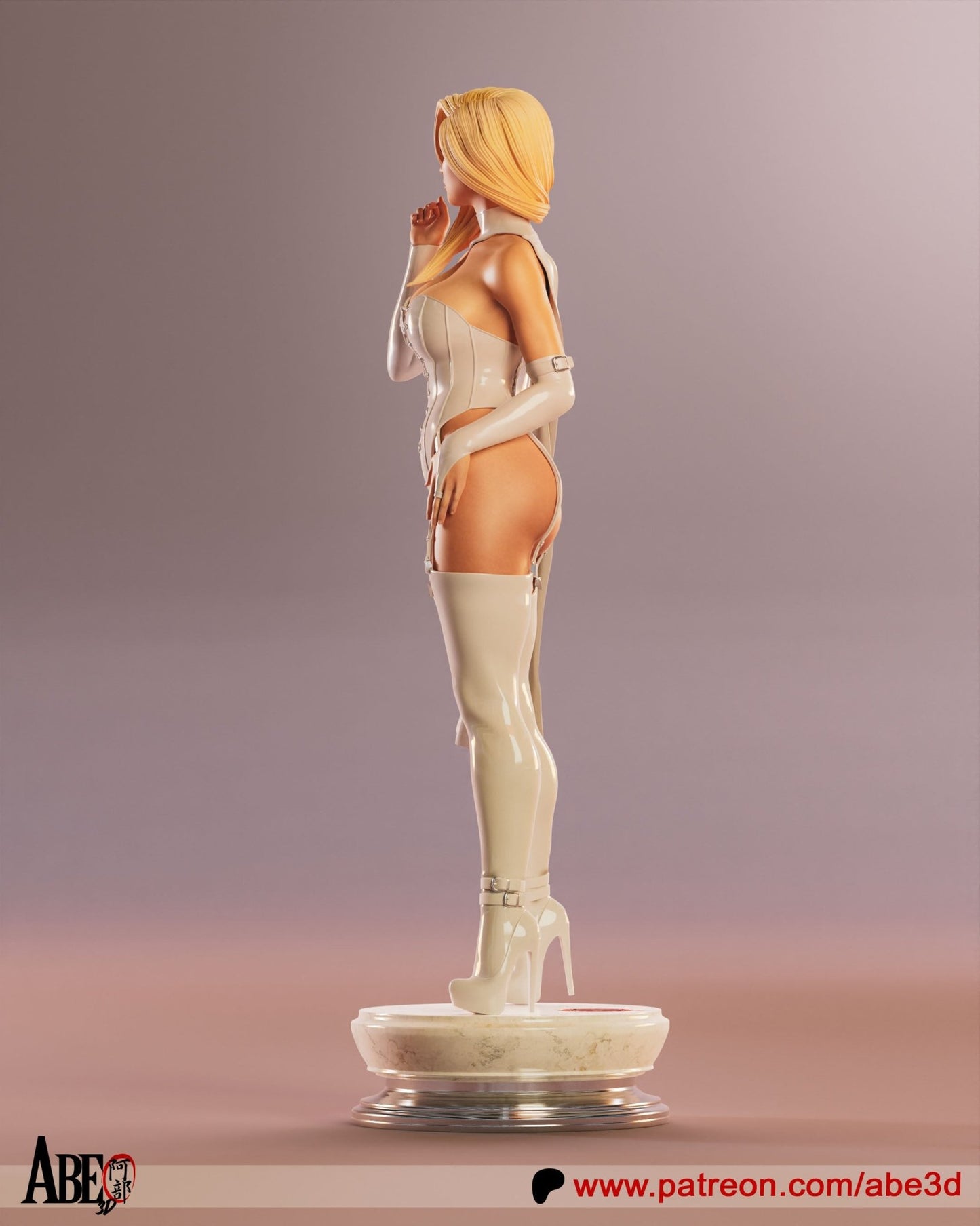 Emma Frost White Queen - Abe3D - Dark Forge Arts
