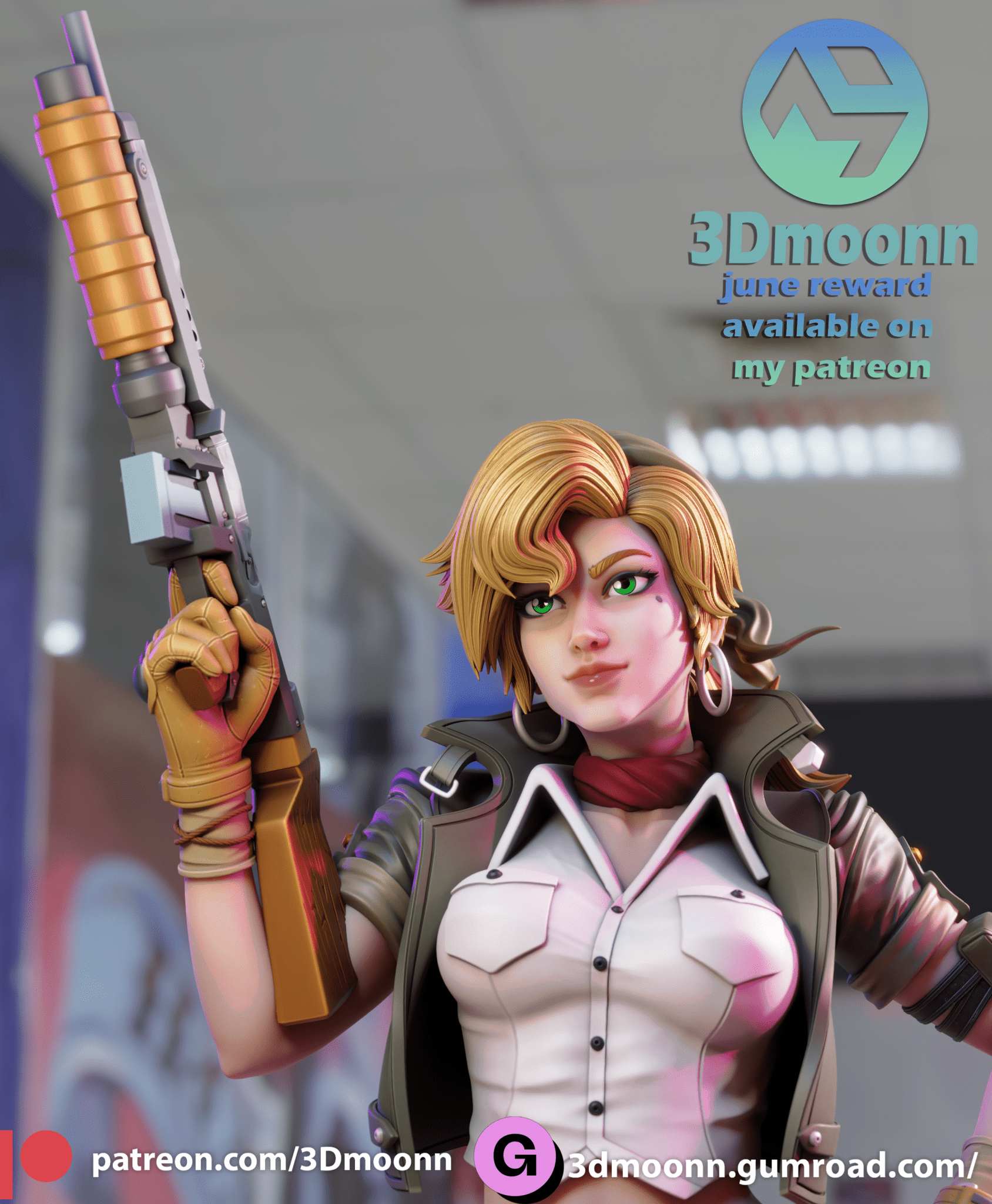 Eri - 3DMoonn - Dark Forge Arts
