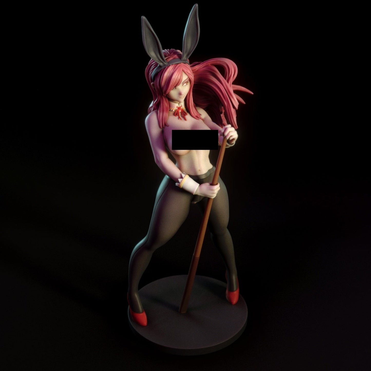 Erza Scarlet Bunny - Torrida Minis - Dark Forge Arts