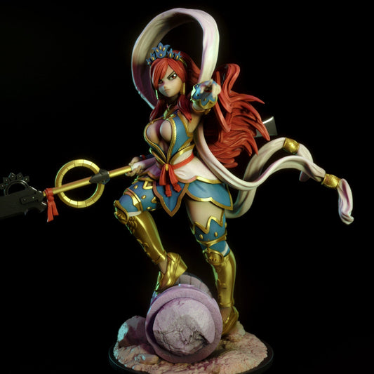 Erza Scarlet Nakagami - Torrida Minis - Dark Forge Arts