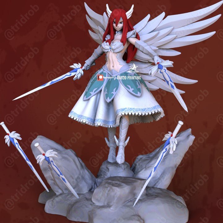 Erza Scarlet - OXO3D - Dark Forge Arts