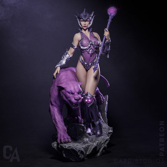 Evil Lyn - CA 3D Studios - Dark Forge Arts