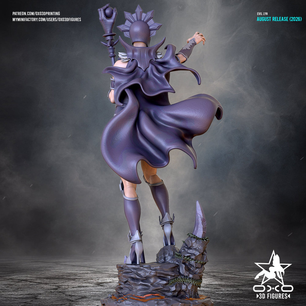 Evil Lyn - OXO3D - Dark Forge Arts