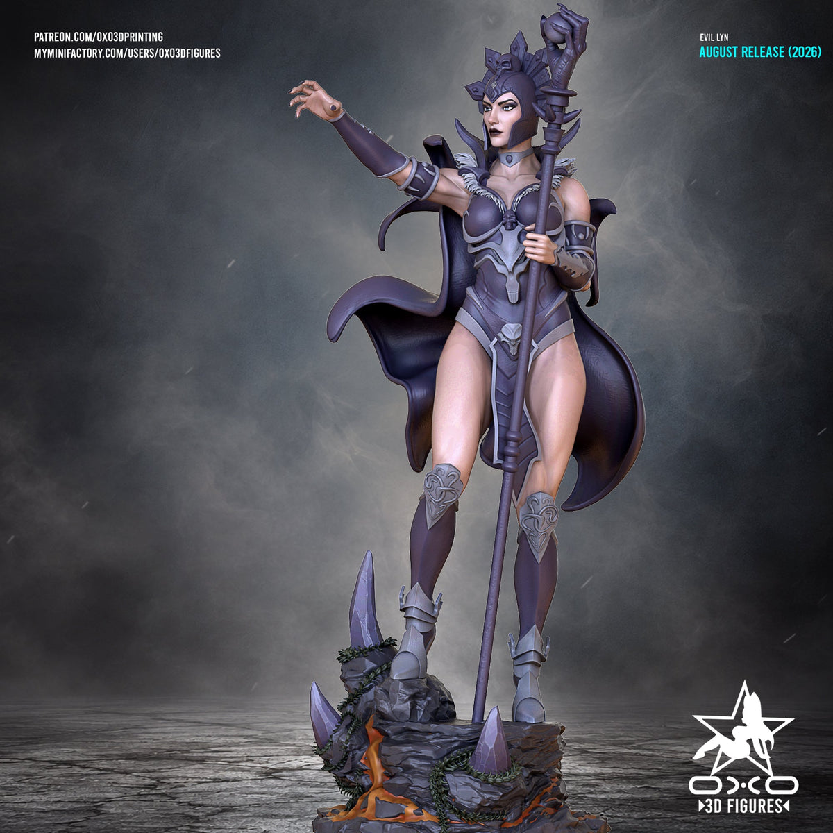 Evil Lyn - OXO3D - Dark Forge Arts