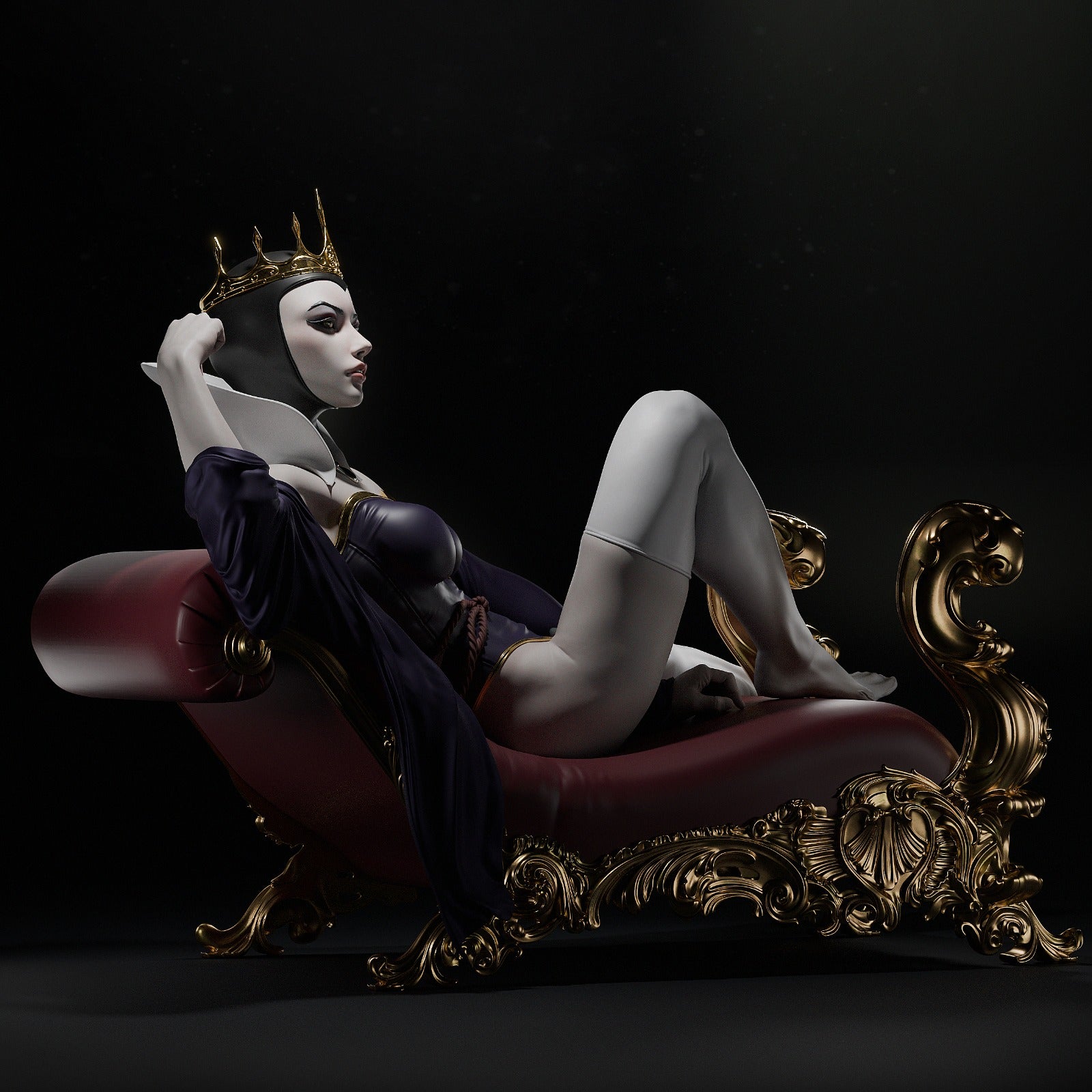 Evil Queen - CA 3D Studios - Dark Forge Arts