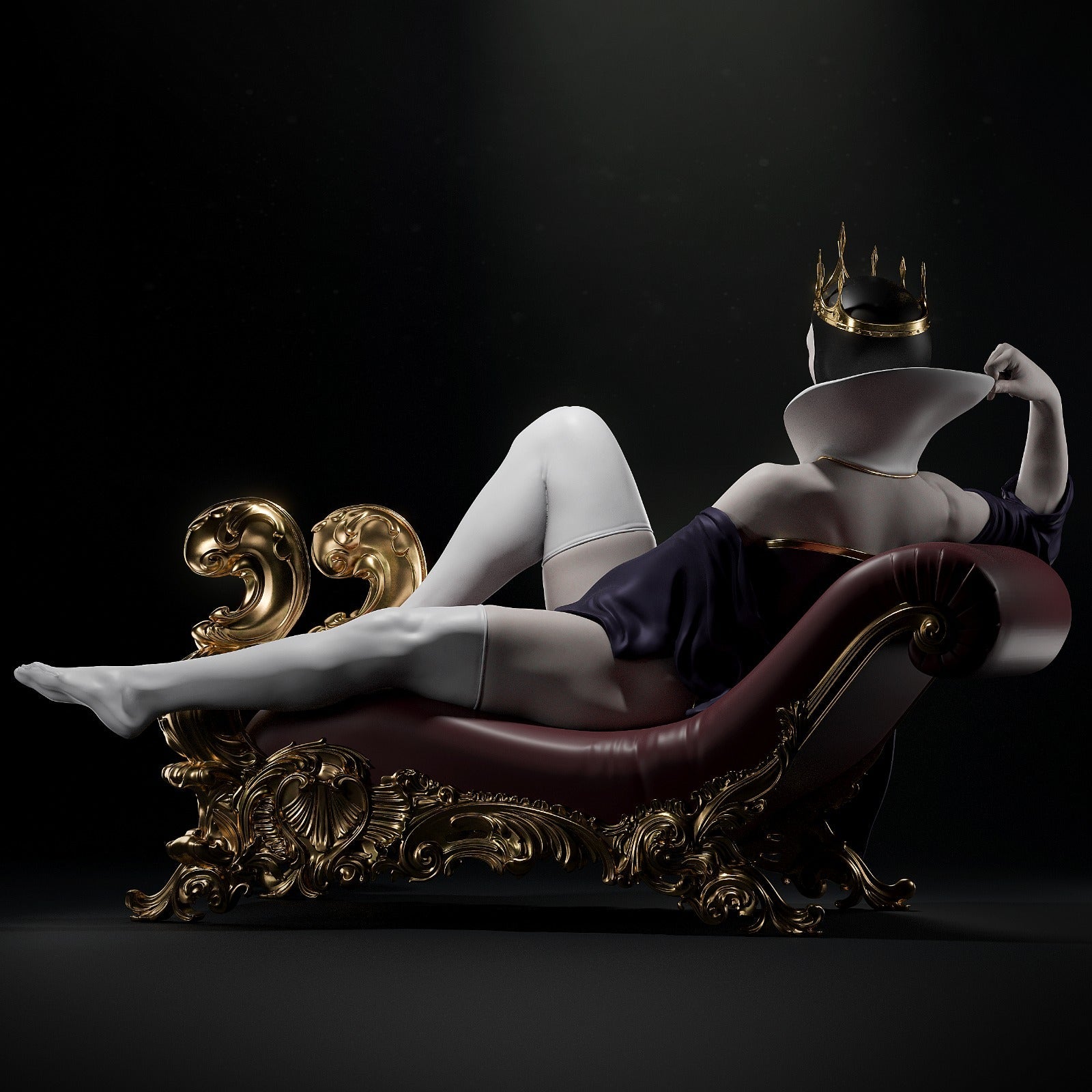 Evil Queen - CA 3D Studios - Dark Forge Arts