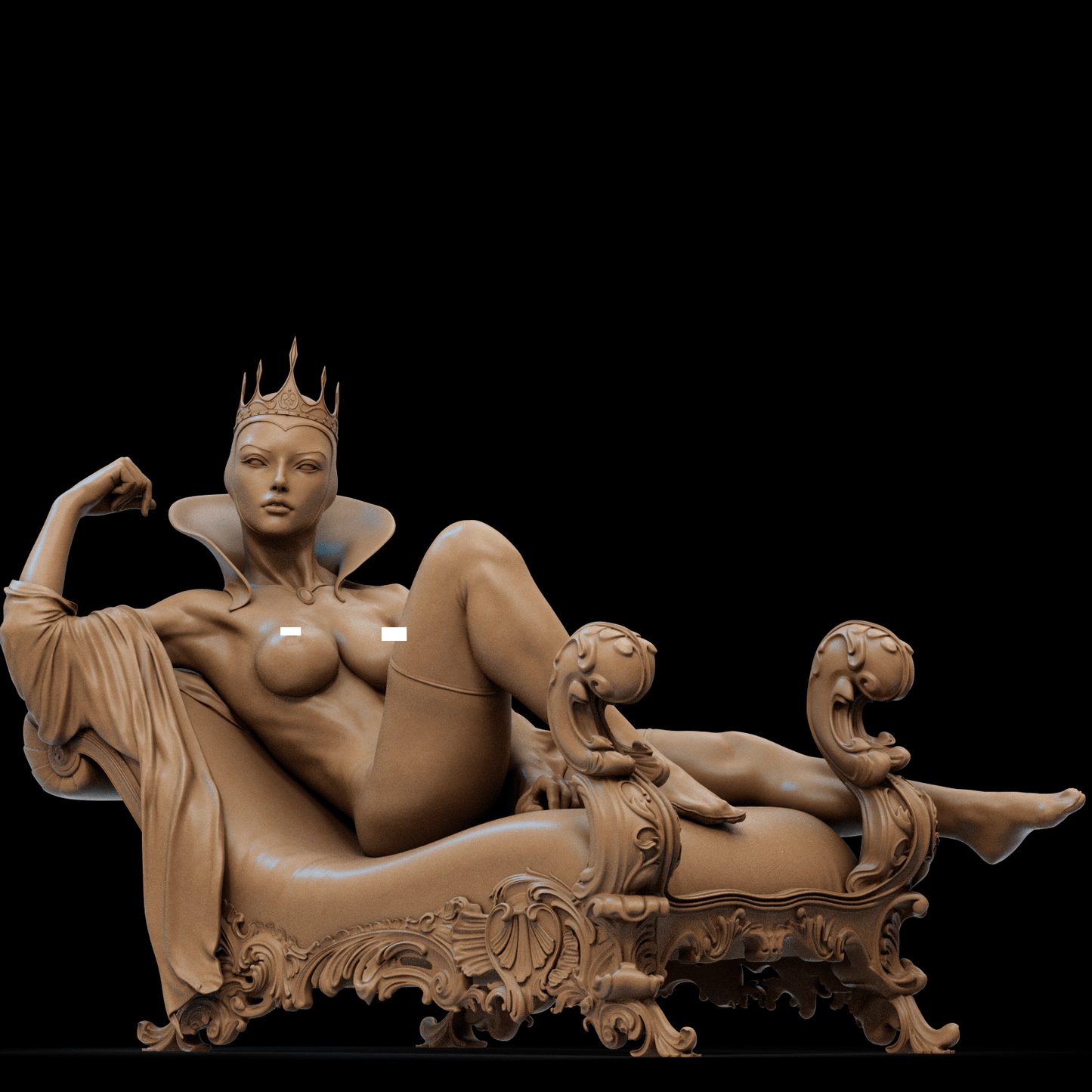 Evil Queen - CA 3D Studios - Dark Forge Arts