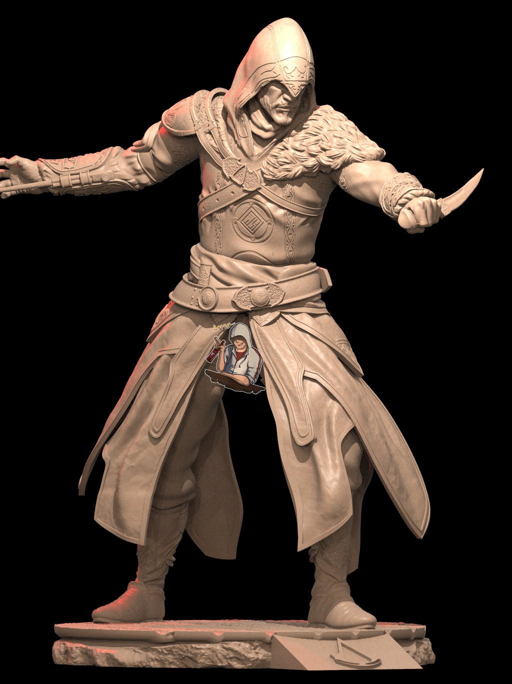 Ezio Auditore - CA 3D Studios - Dark Forge Arts