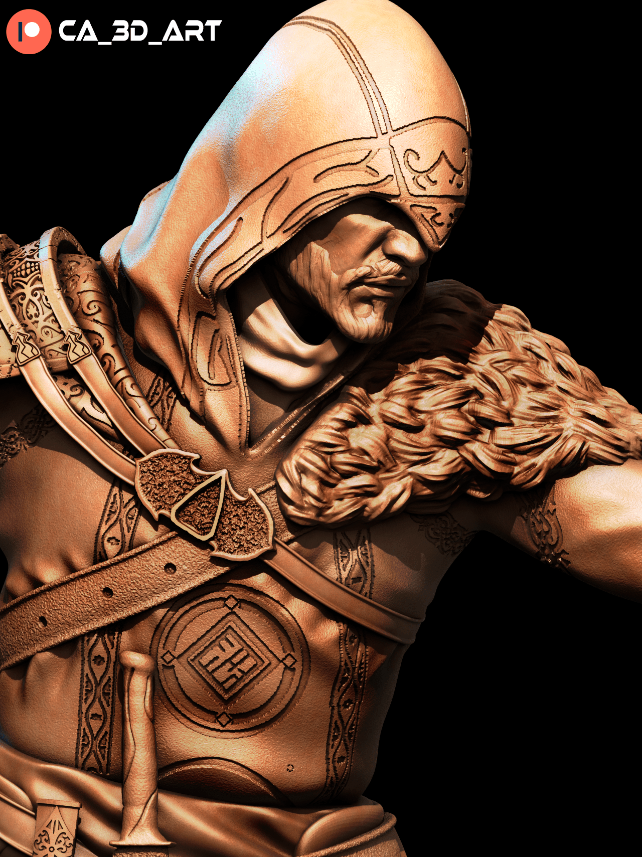 Ezio Auditore - CA 3D Studios - Dark Forge Arts