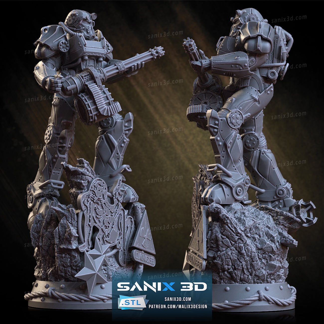 Fallout - Sanix3D - Dark Forge Arts