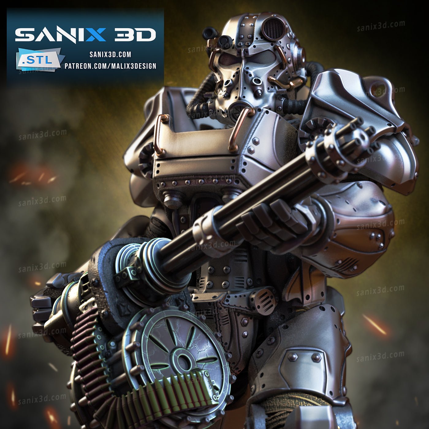 Fallout - Sanix3D - Dark Forge Arts