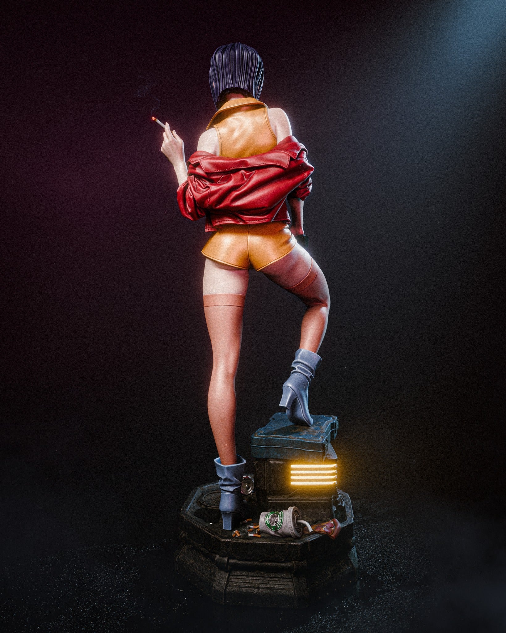 Faye Valentine - CA 3D Studios - Dark Forge Arts
