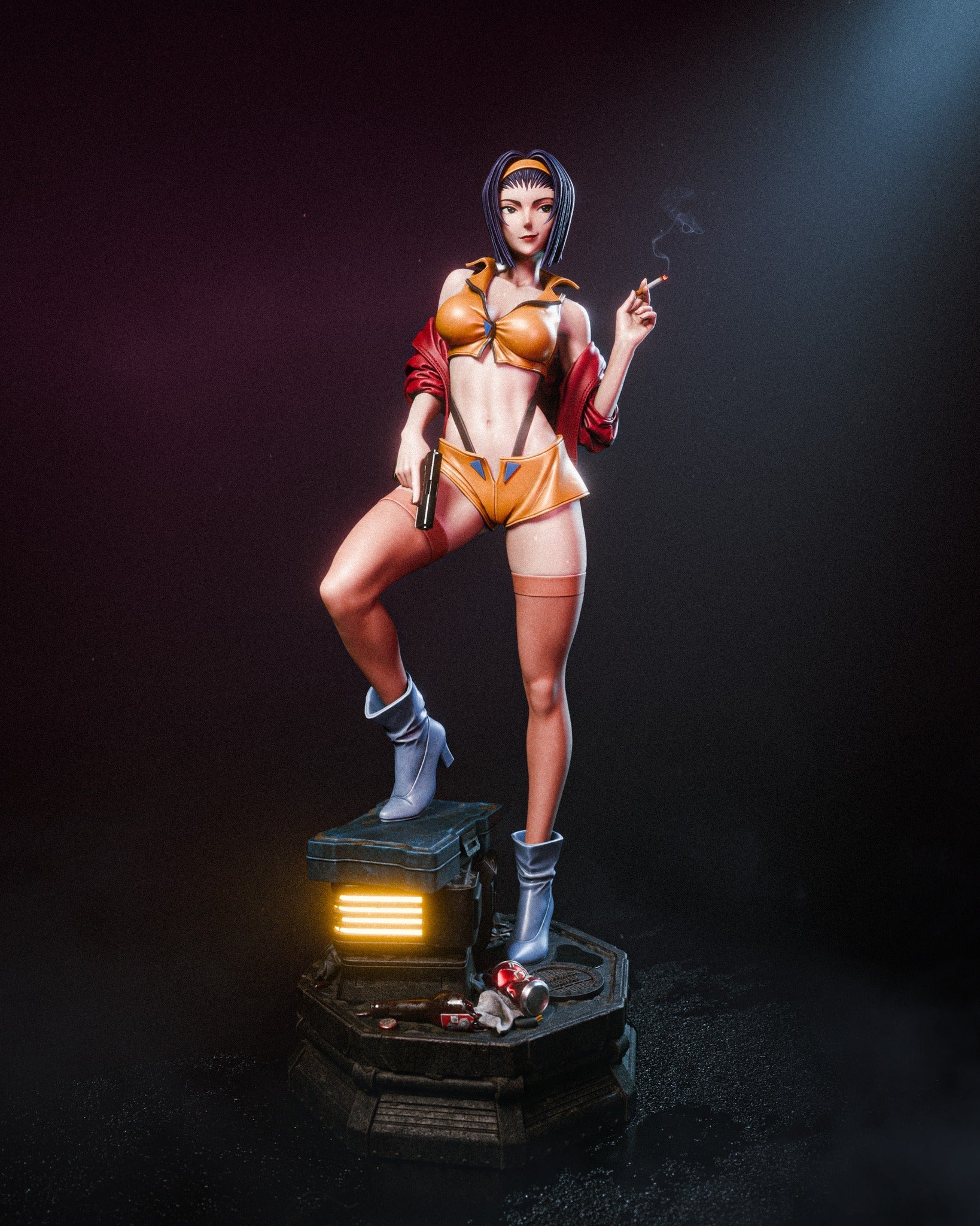 Faye Valentine - CA 3D Studios - Dark Forge Arts