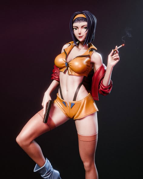 Faye Valentine - CA 3D Studios - Dark Forge Arts