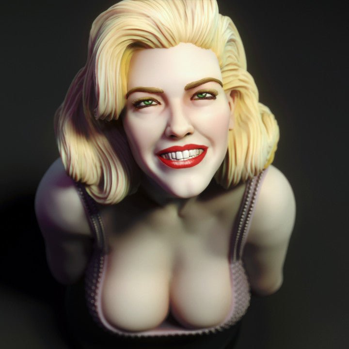Female Bust 2 - Torrida Minis - Dark Forge Arts