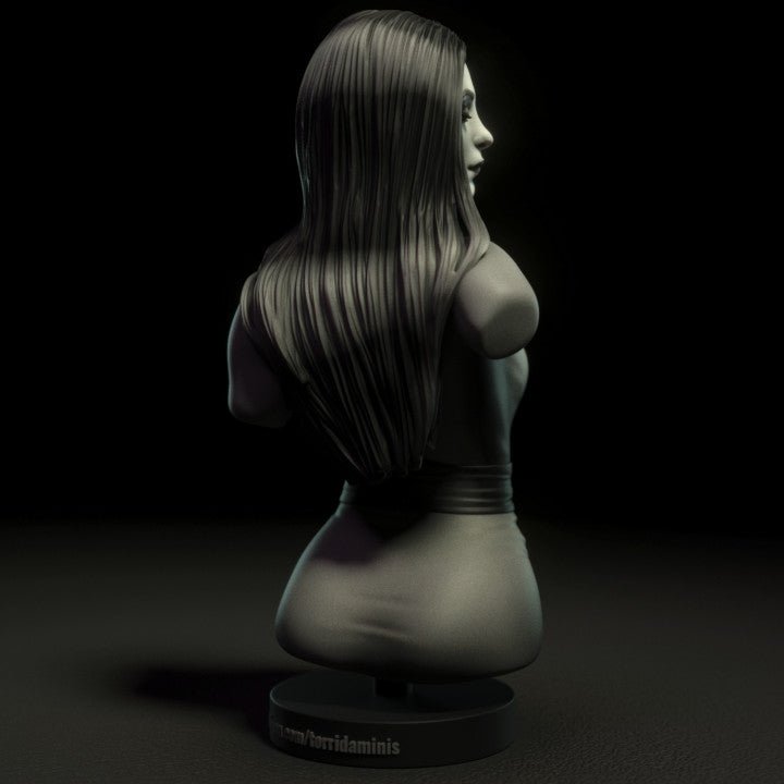 Female Bust 5 - Torrida Minis - Dark Forge Arts