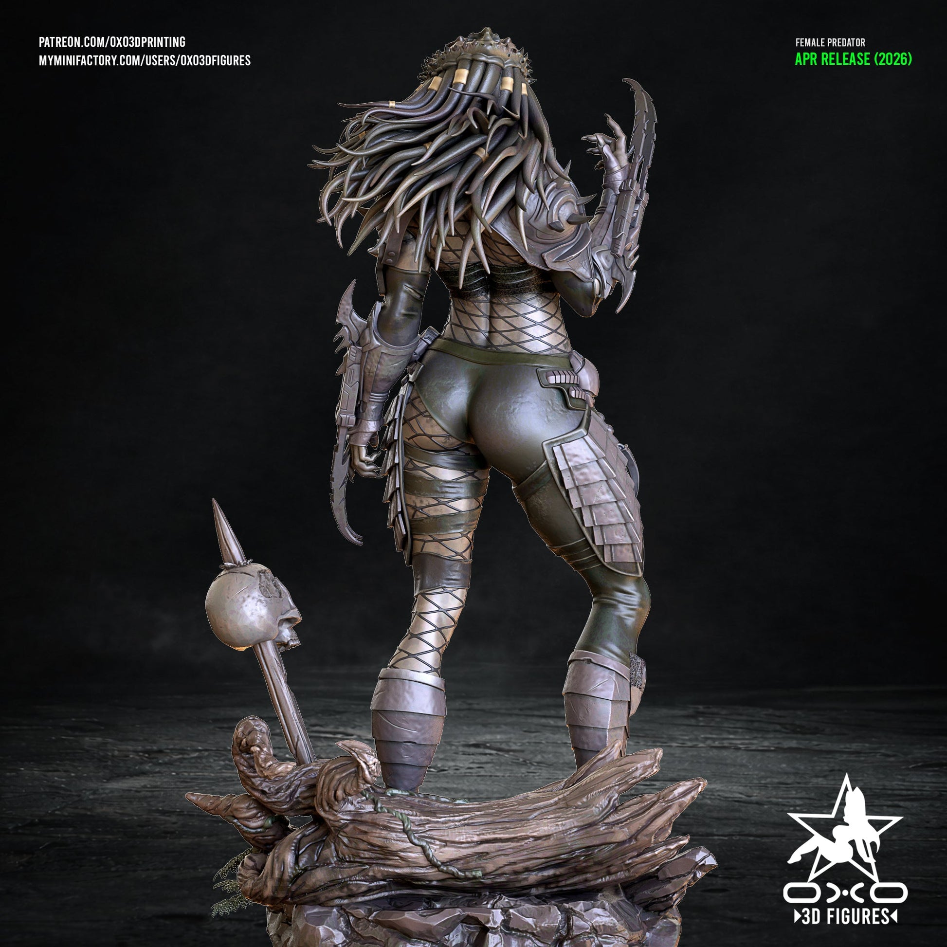 Female Predator - OXO3D - Dark Forge Arts