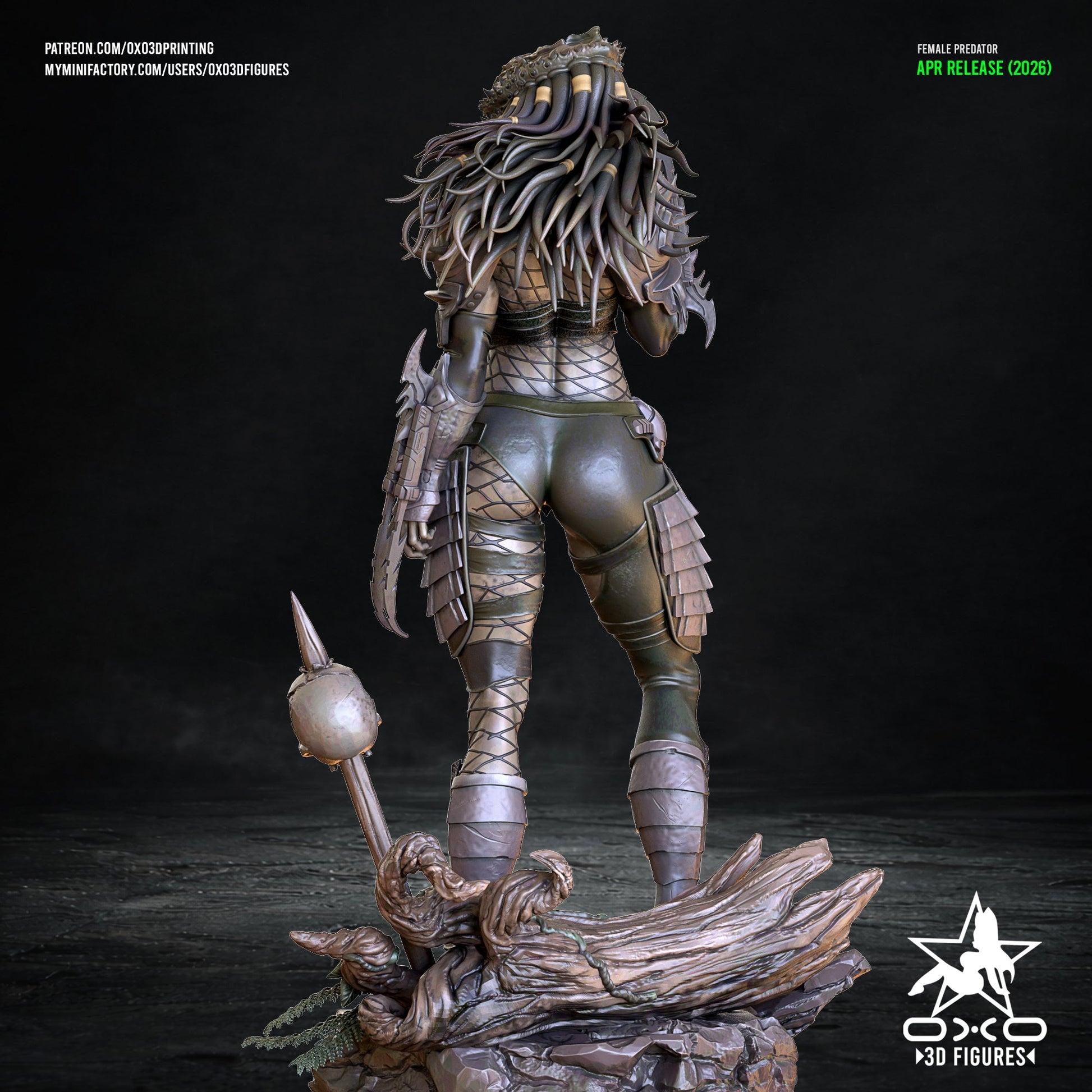 Female Predator - OXO3D - Dark Forge Arts